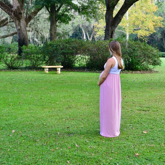 Mother Bee Maternity Maxi Dress - Picture 1 of 2